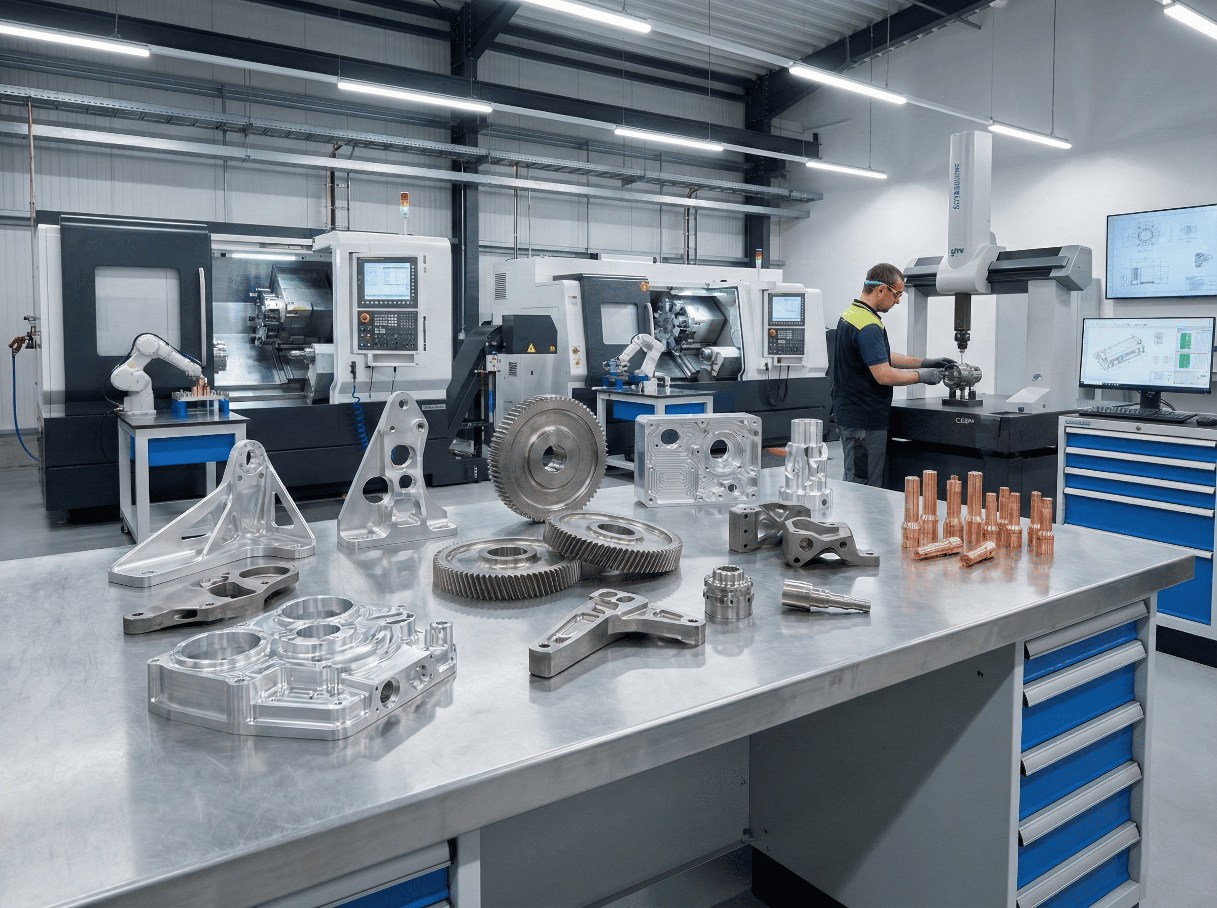 Özel ve Talaşlı İmalat Parçaları